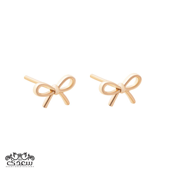 گوشواره میخی پاپیون